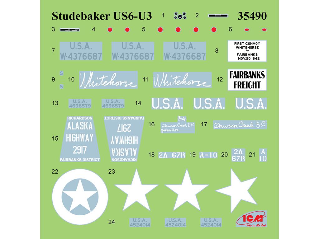 Studebaker US6-U3, US military truck (Vista 8)