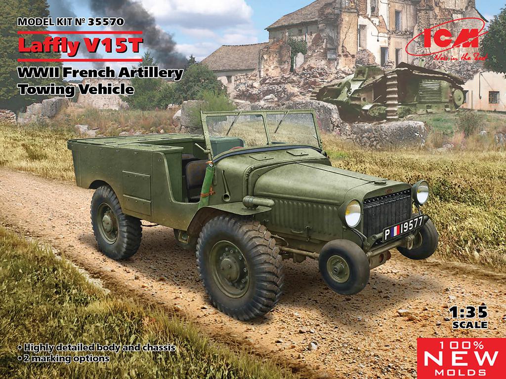 Laffly V15T, WWII French Artillery Towing Vehicle (Vista 1)