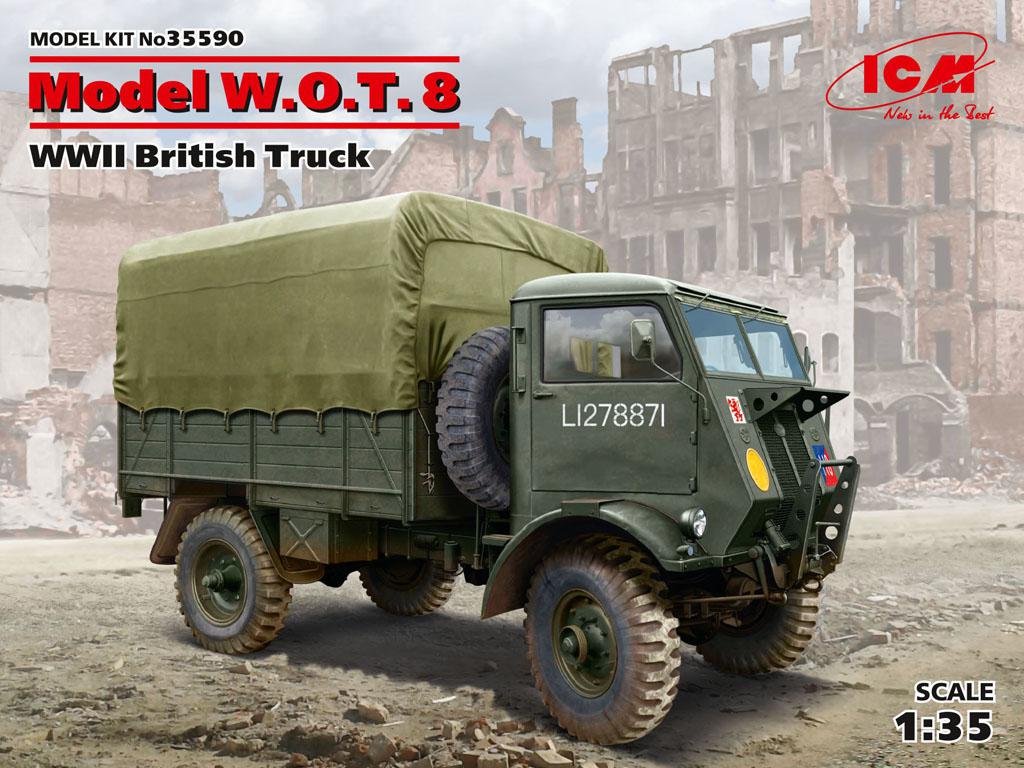 Model W.O.T. 8, WWII British Truck (Vista 1)