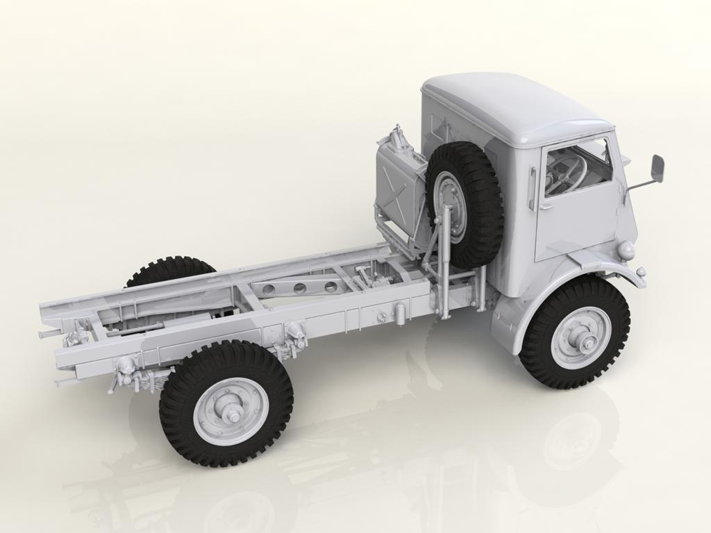 Model W.O.T. 8, WWII British Truck (Vista 4)