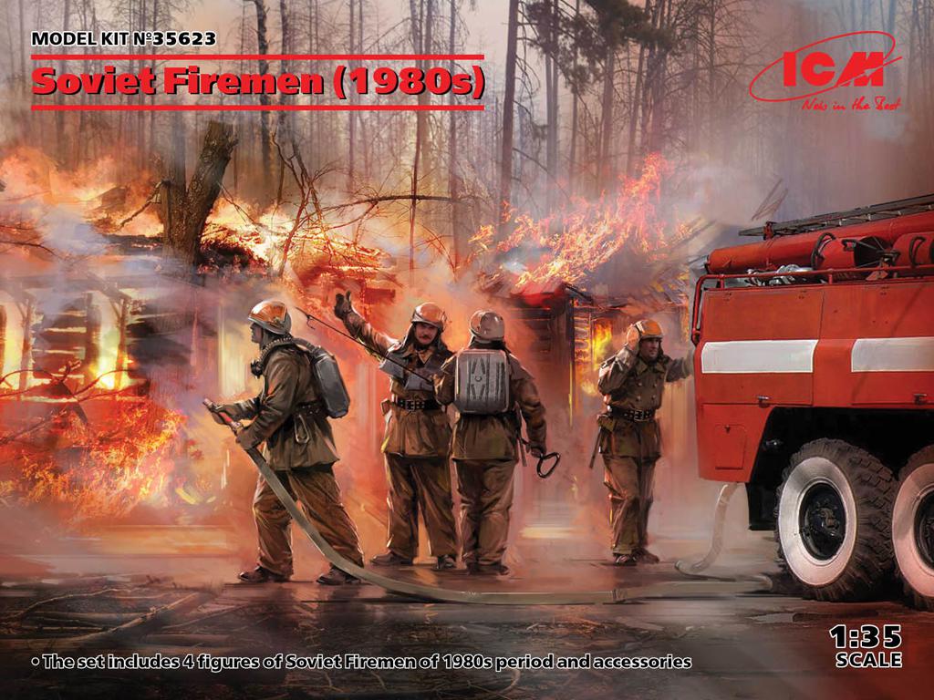 Bomberos soviéticos 1980 (Vista 1)