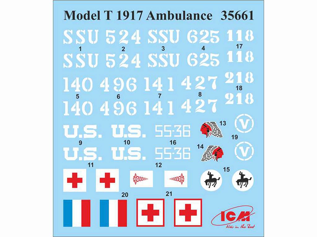 Model T 1917 Ambulance with US Medical P (Vista 11)