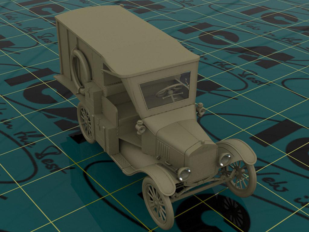 Model T 1917 Ambulance with US Medical P (Vista 2)