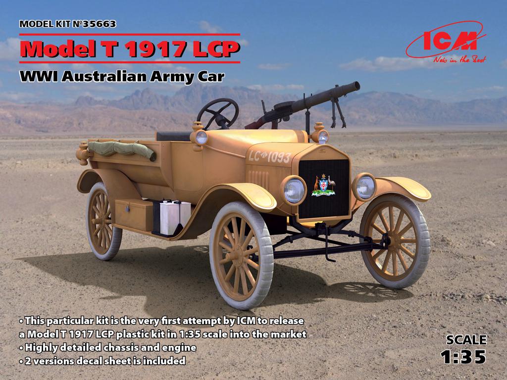 Model T 1917 LCP, WWI Australian Army Ca (Vista 1)