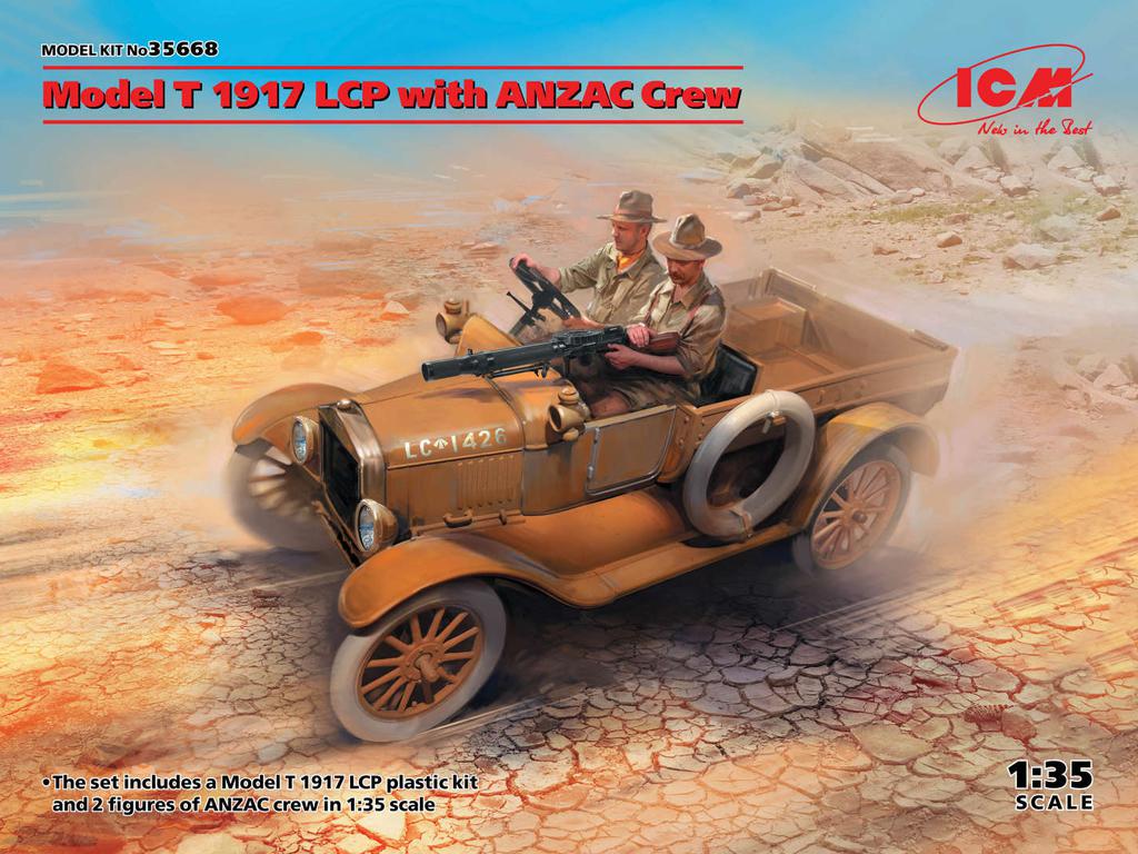 Model T 1917 LCP with ANZAC Crew (Vista 1)