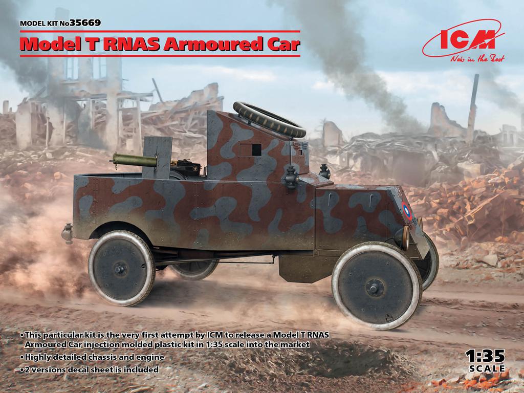 Model T RNAS Armoured Car (Vista 1)