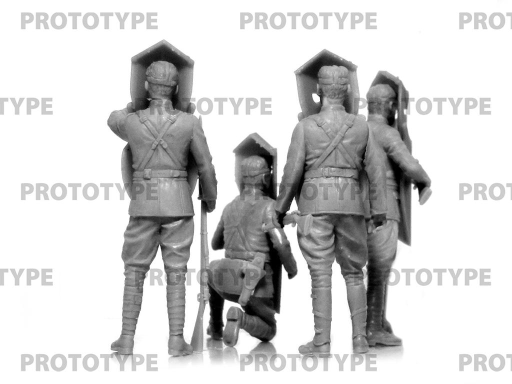Escudo de cuerpo Brewster, Infantería Estadounidense (Vista 6)