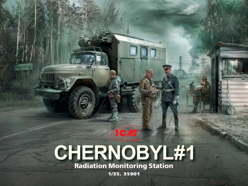 Chernobyl #1. Estación de Monitoreo de Radiación (Vista 1)