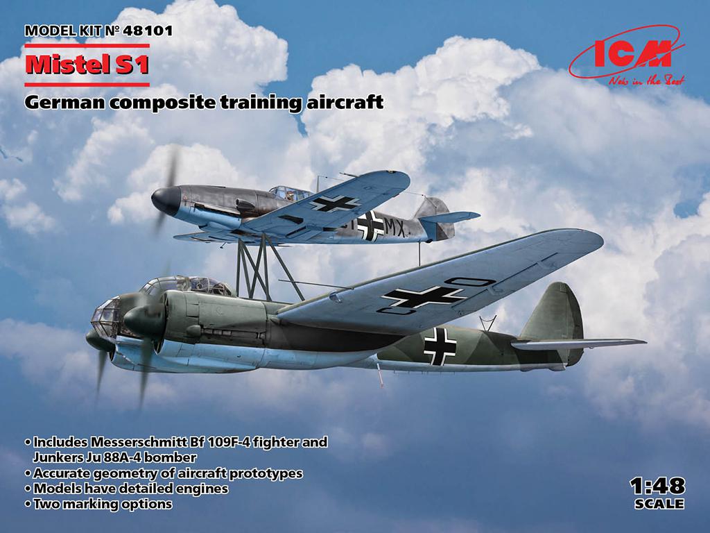 Mistel S1, German composite training aircraft (Vista 1)