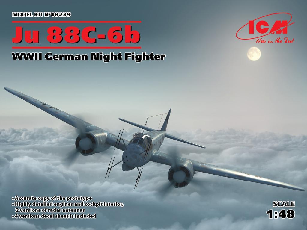 Ju 88С-6b, WWII German Night Fighter (Vista 1)