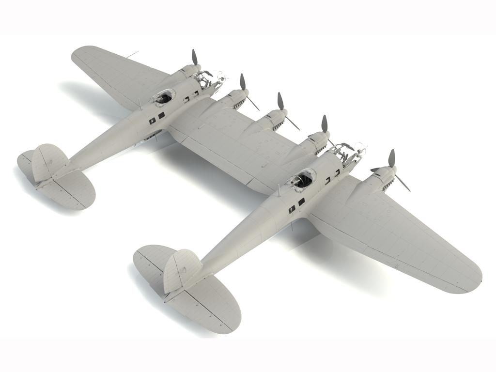 He 111Z-1 Zwilling, WWII German Glider Tug (Vista 4)