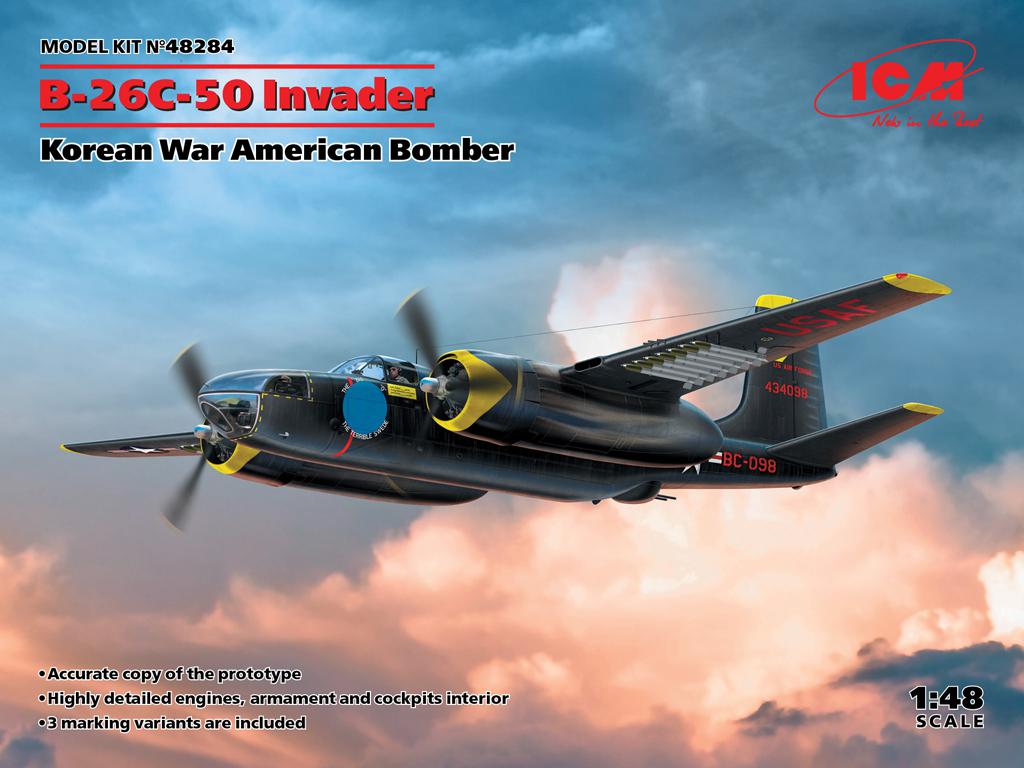 B-26C-50 Invader, Korean War American Bomber (Vista 1)