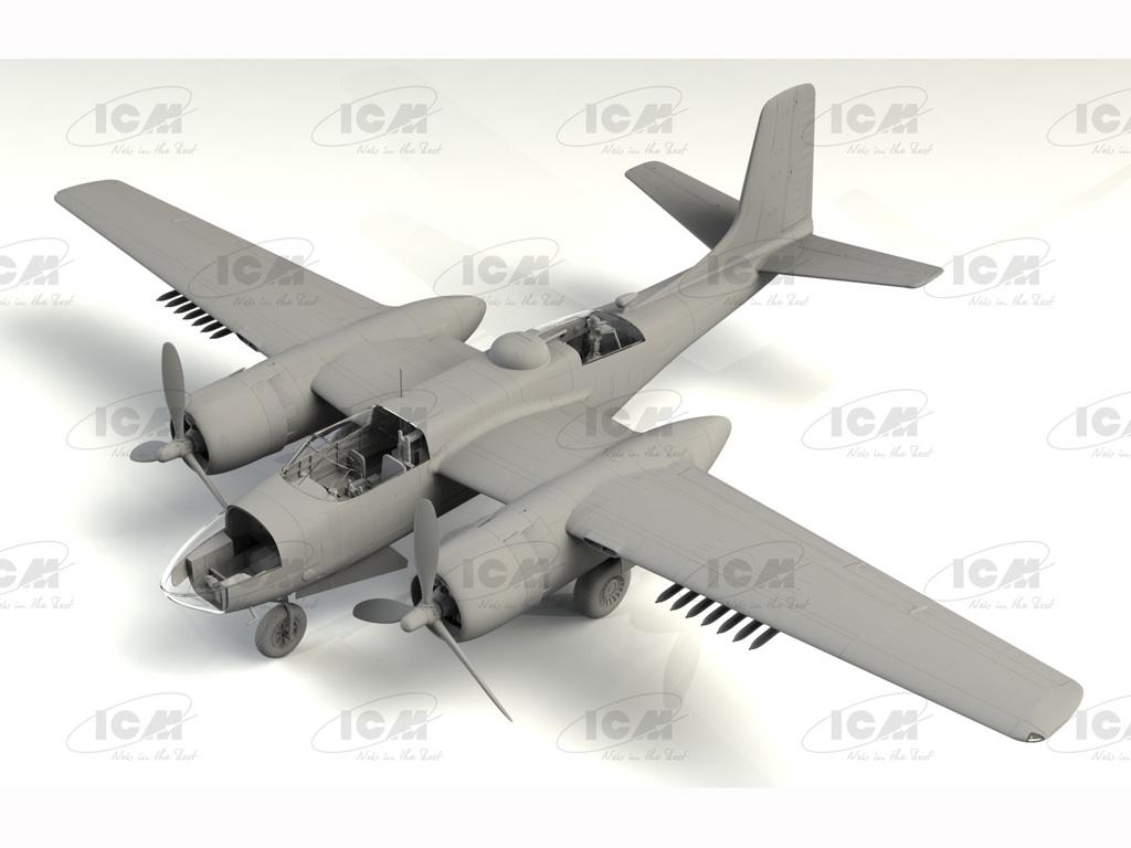 B-26C-50 Invader, Korean War American Bomber (Vista 3)