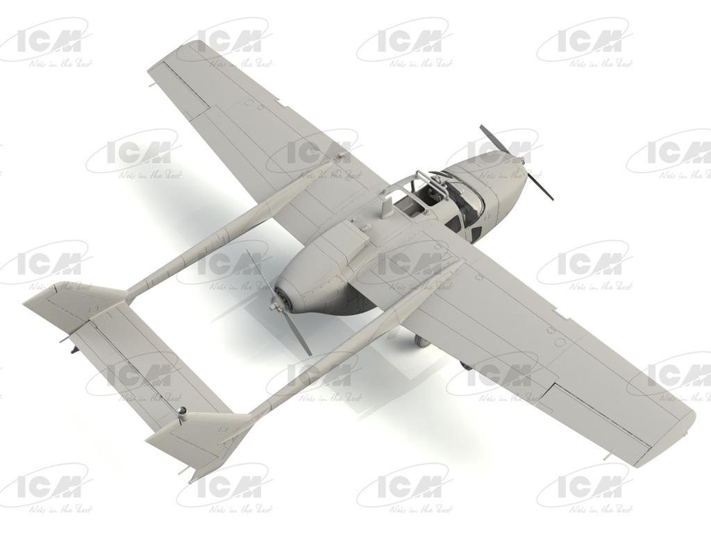 Cessna O-2A Skymaster, American Reconnaissance Aircraft (Vista 4)