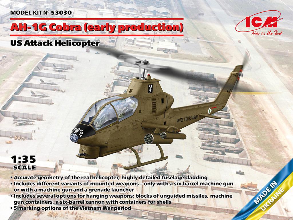 AH-1G Cobra, US Attack Helicopter (Vista 1)