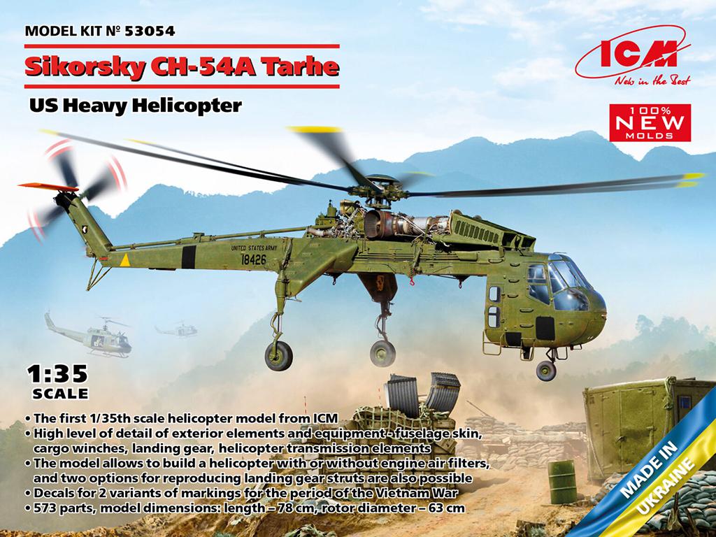 Sikorsky CH-54A Tarhe (Vista 1)