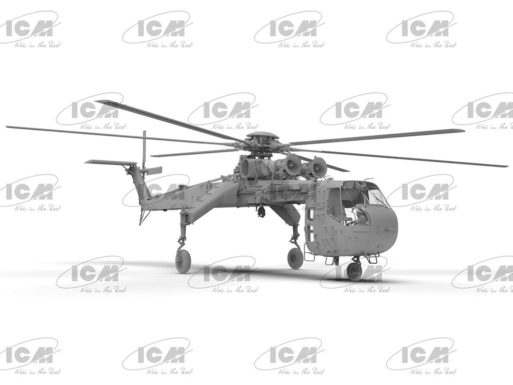 Sikorsky CH-54A Tarhe (Vista 4)