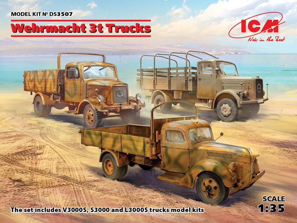 Camiones de la Wehrmacht de 3 tn  (Vista 1)