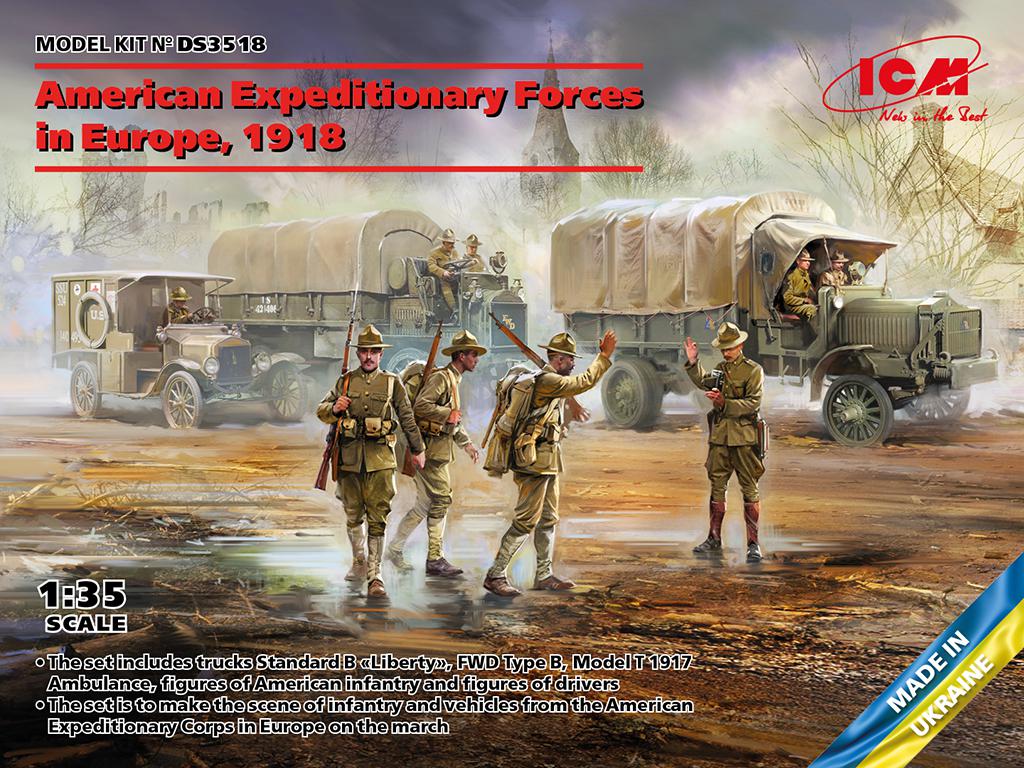 American Expeditionary Forces in Europe, 1918 (Vista 1)