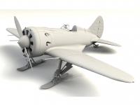 I-16 type 17, WWII Soviet Fighter (Vista 8)