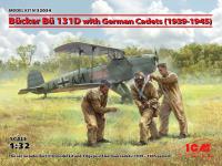 Bucker Bu 131D con cadetes alemanes 1939-1945 (Vista 2)