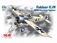 Fokker E-IV WWI German fighter  (Vista 2)