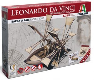 Bote con ruedas de Palas, Leonardo Da Vi  (Vista 1)