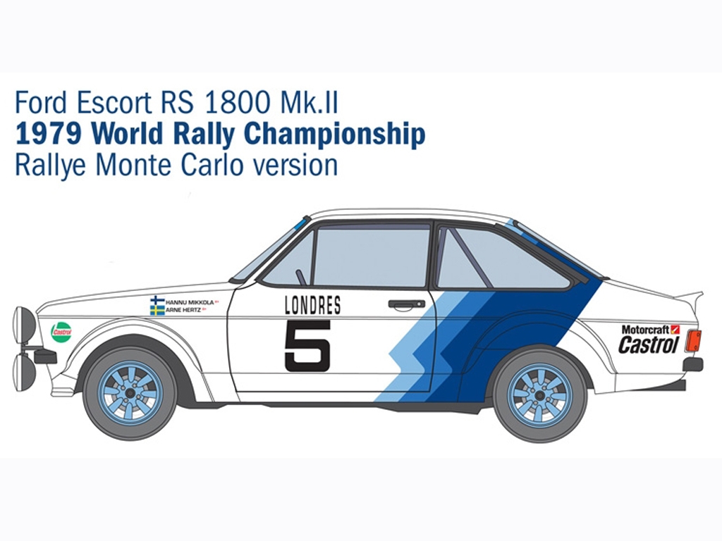 Ford Escort RS1800 Mk.II  (Vista 3)