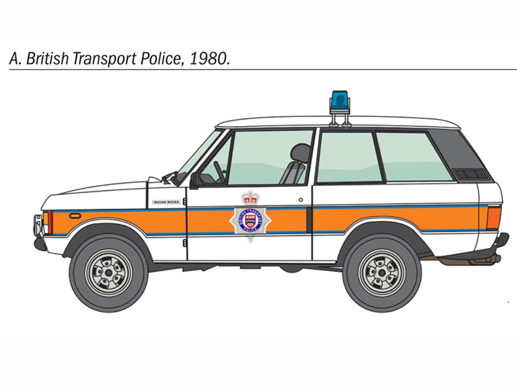 Police Range Rover  (Vista 4)