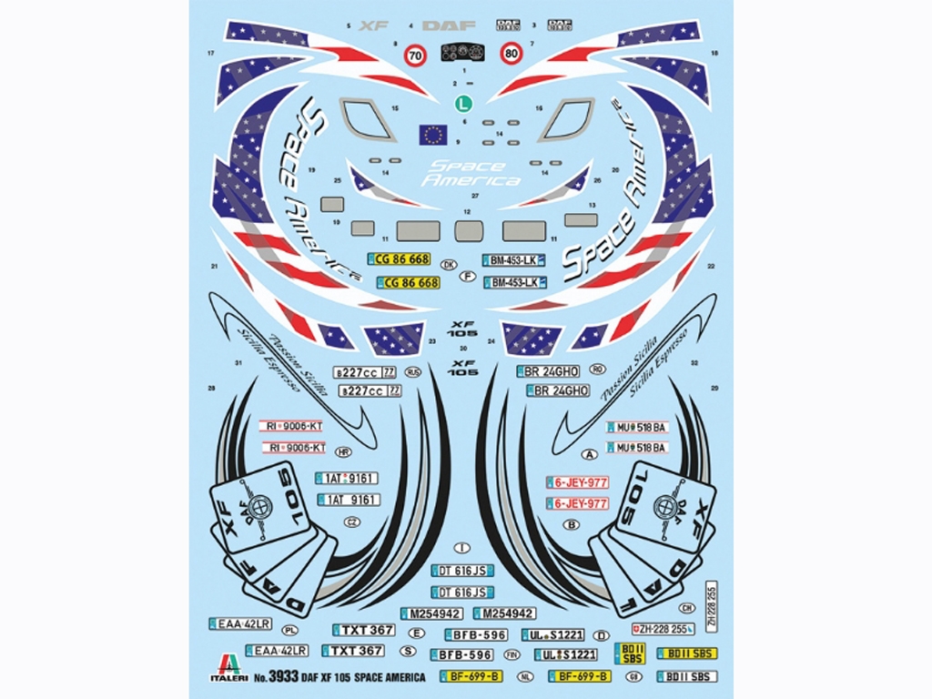 DAF XF-105 Space America  (Vista 3)