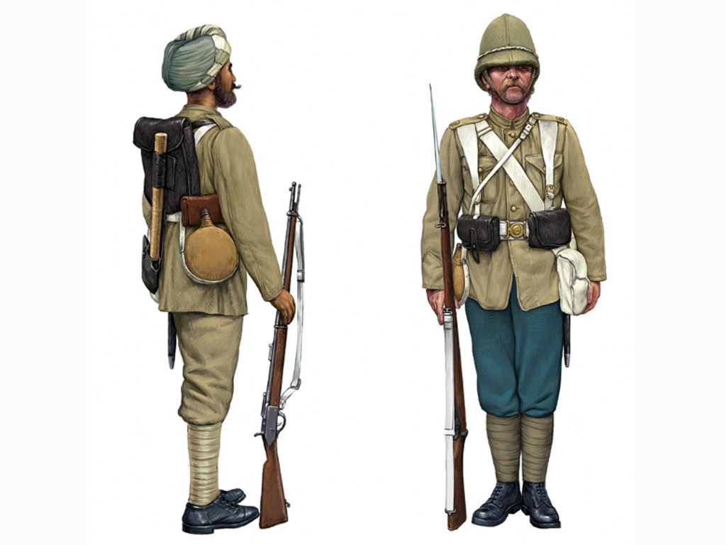 Infantería Británica y Sepoys  (Vista 2)