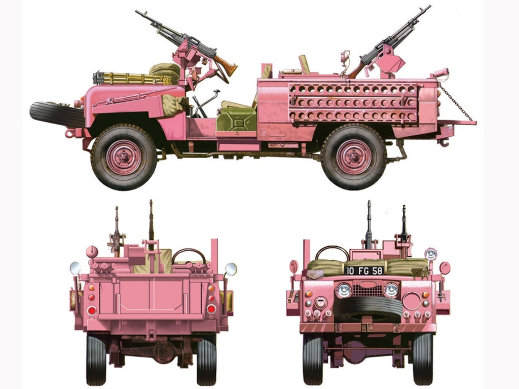 Land Rove S.A.S. Recon Vehicle  (Vista 2)