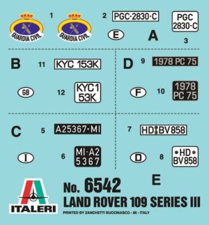 Land Rover Series III 109 Guardia Civil  (Vista 2)