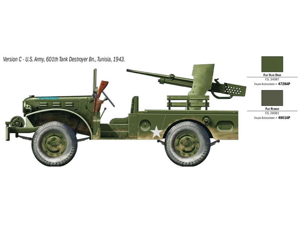 M6 Gun Motor Carriage WC-55  (Vista 5)