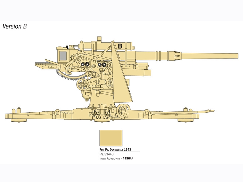 8.8 cm Flak 37 With Crew  (Vista 5)
