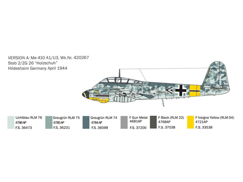 Messerschmitt ME-410 (Vista 4)