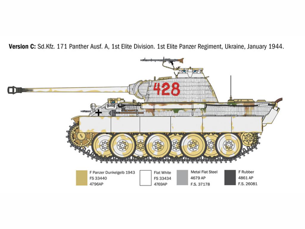 Sd. Kfz. 171 Panther Ausf. A (Vista 2)