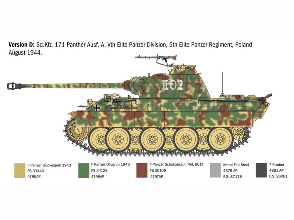 Sd. Kfz. 171 Panther Ausf. A (Vista 3)