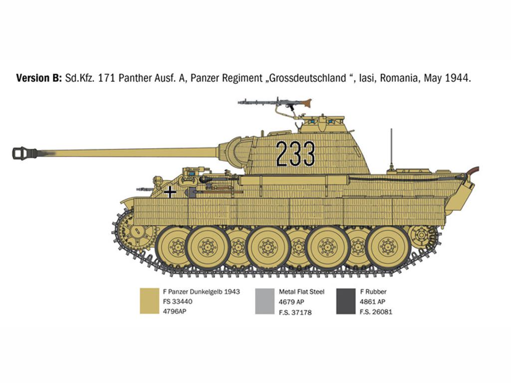 Sd. Kfz. 171 Panther Ausf. A (Vista 4)
