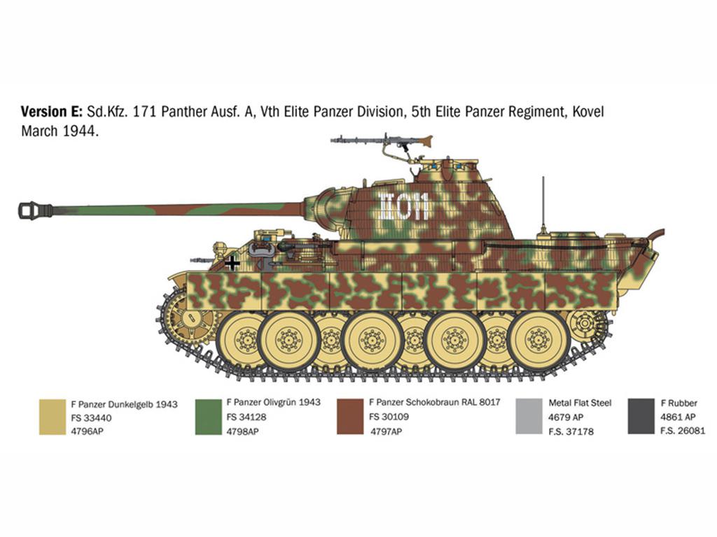 Sd. Kfz. 171 Panther Ausf. A (Vista 7)