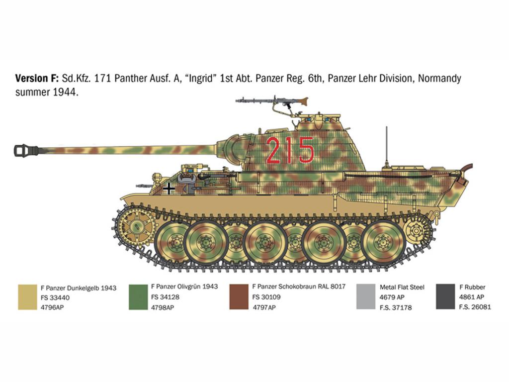 Sd. Kfz. 171 Panther Ausf. A (Vista 8)