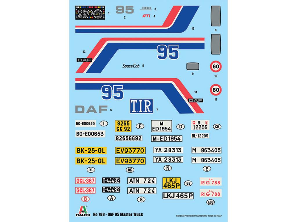 DAF 95 Master Truck (Vista 2)