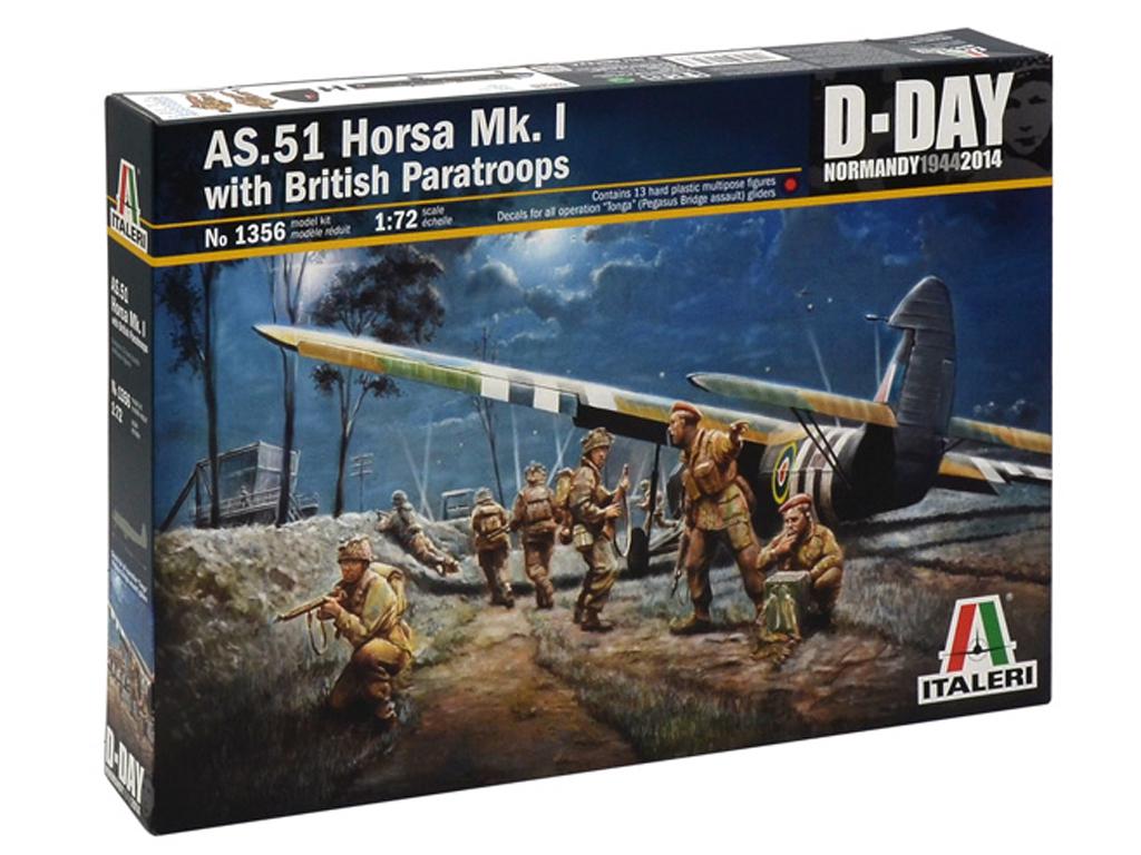 AS.51 HORSA Mk.I. y Paracaidistas (Vista 1)