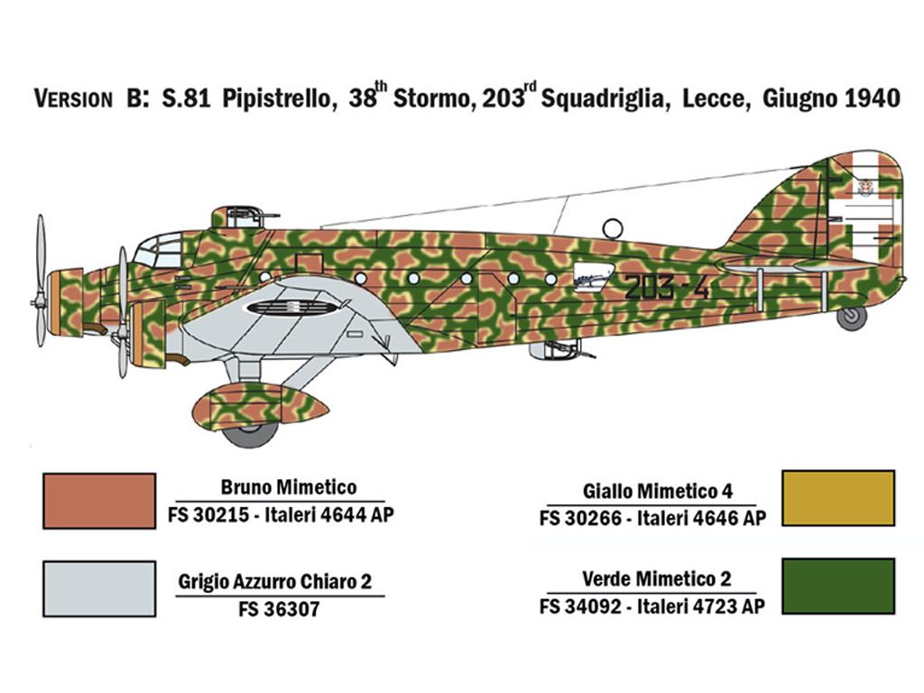 SM.81 Pipistrello (Vista 5)