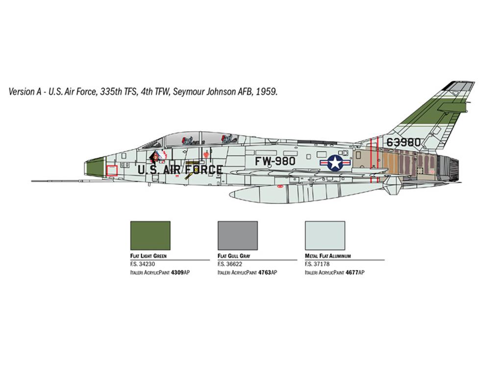 F-100F Super Sabre (Vista 4)