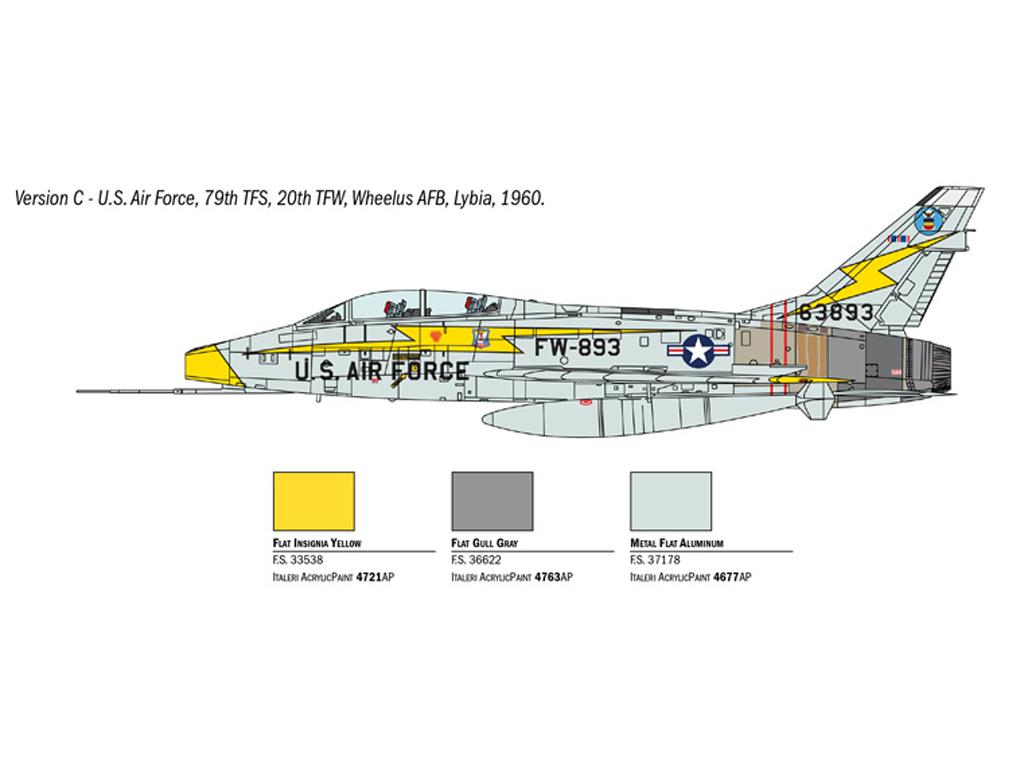 F-100F Super Sabre (Vista 6)