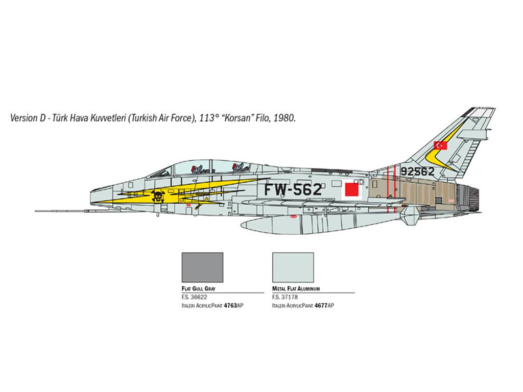 F-100F Super Sabre (Vista 7)