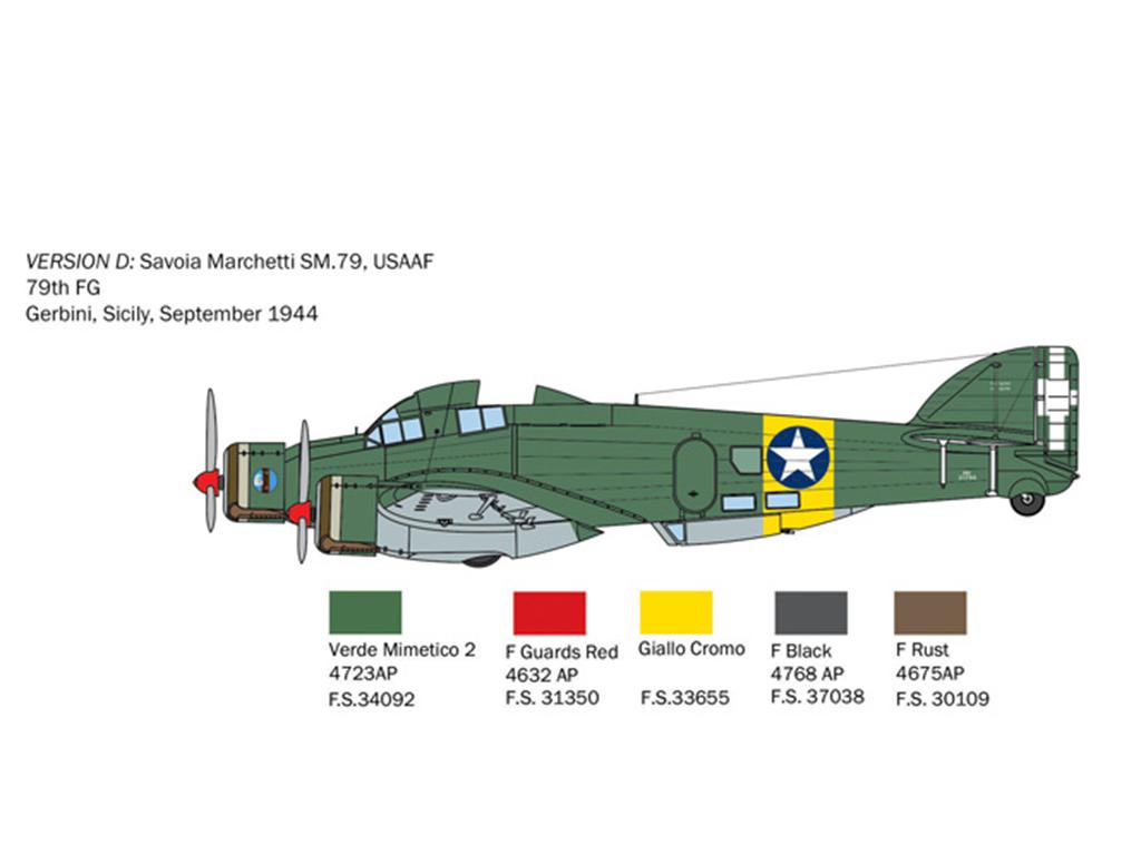 S.79 Sparviero Bomber version (Vista 6)