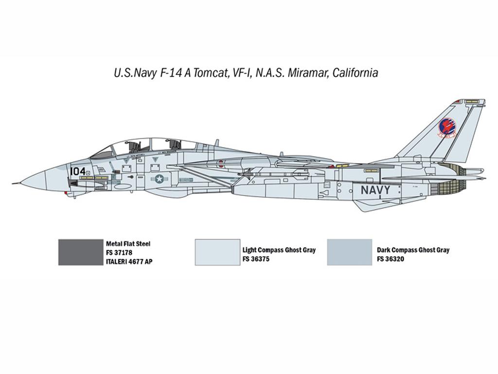 Top Gun F-14A vs A-4F (Vista 2)