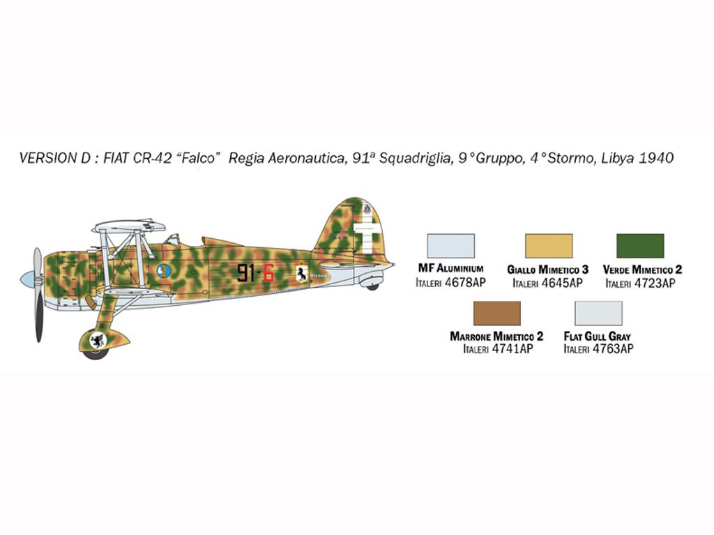 FIAT CR.42 Falco (Vista 2)